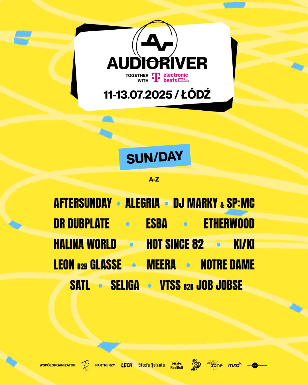 Audioriver 2025 lineup niedziela