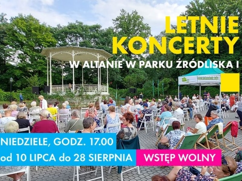 Koncerty w altanie Park Źródliska Łódź