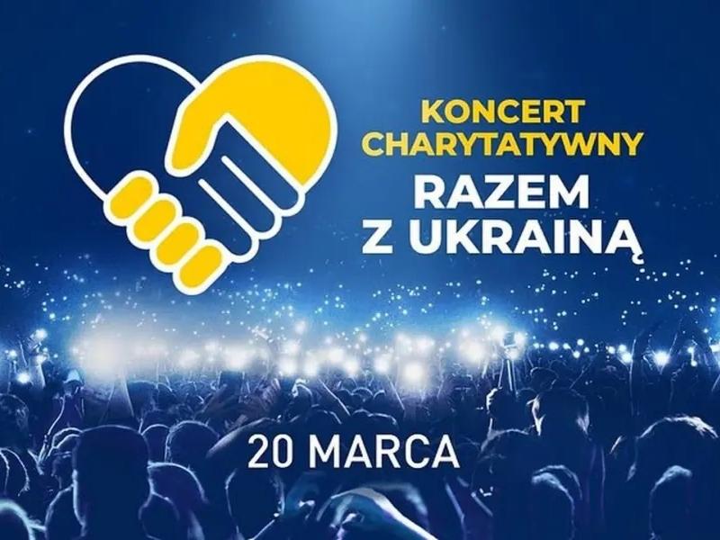 Razem z Ukrainą koncert Łódź Atlas Arena